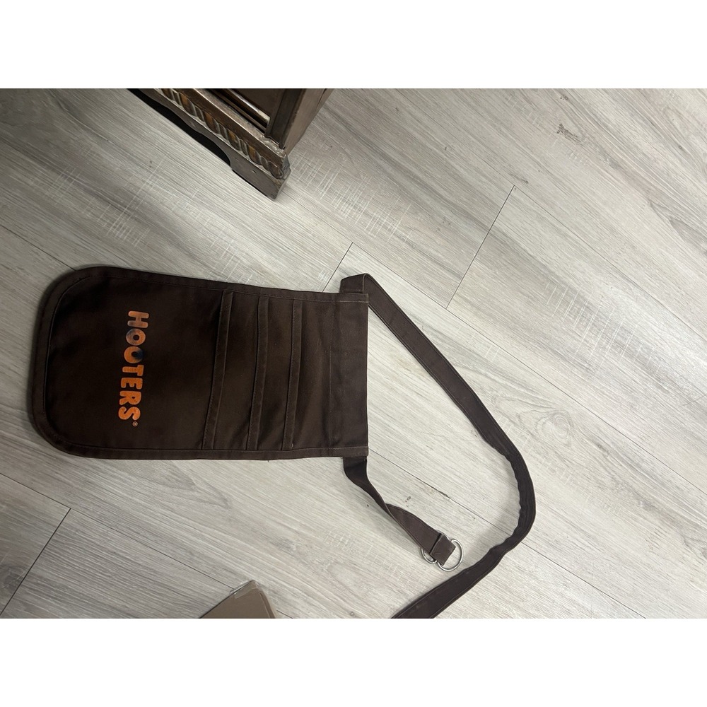 New‎ Authentic Hooters Girl Uniform Brown Money Pouch